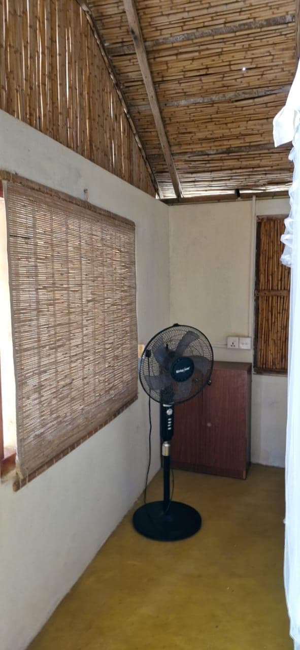 Bungalow Room Fan Bamboo Ceiling