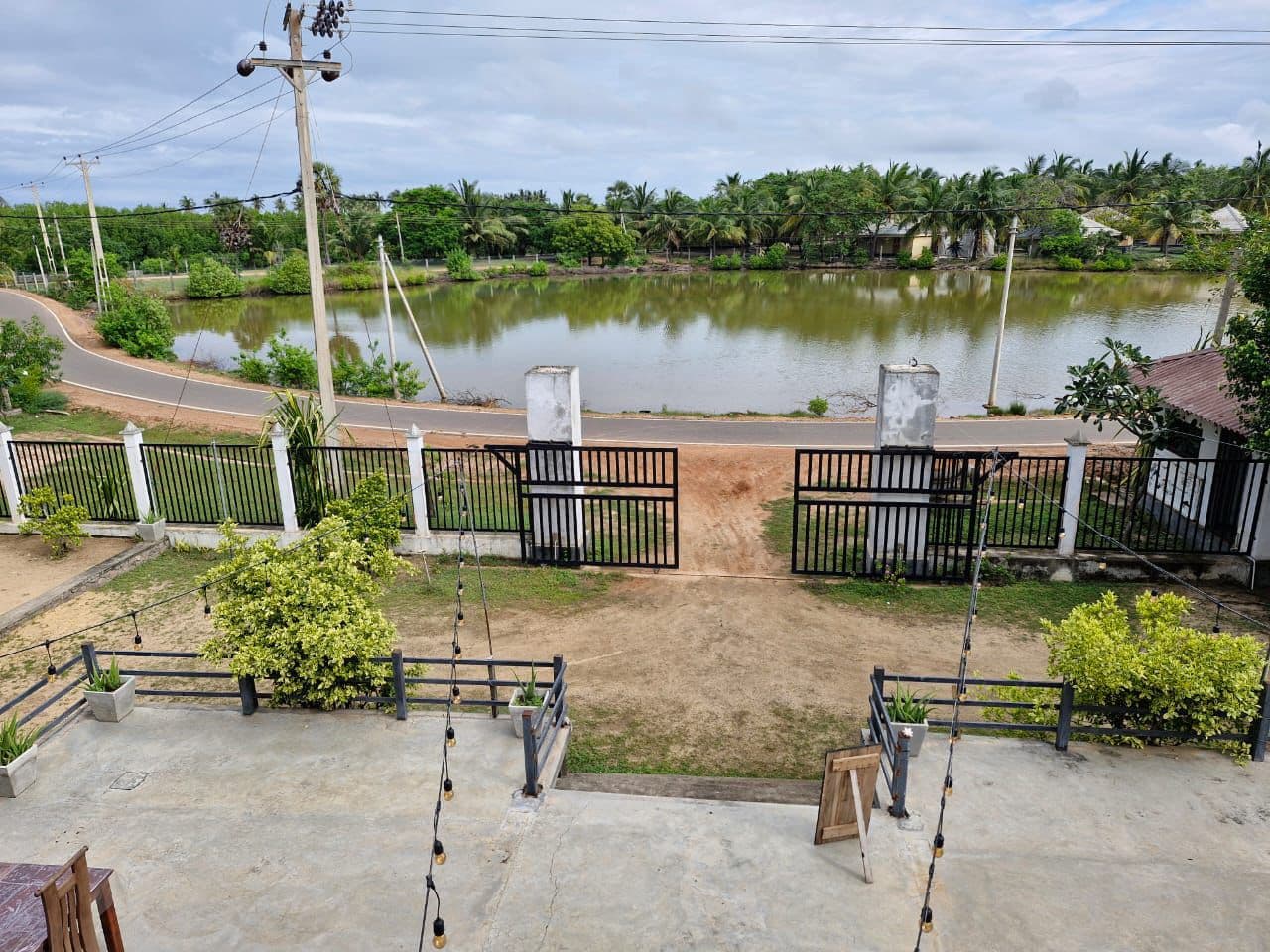 Elevated View Gate Lagoon Daytime