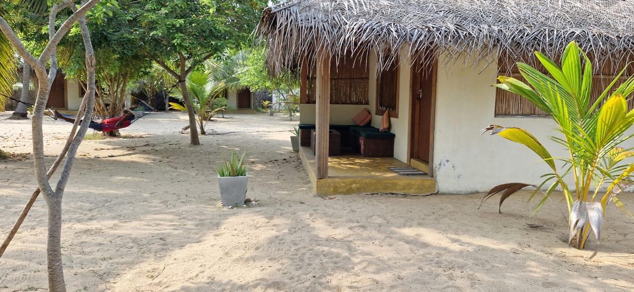 Thatched Bungalow Hammock Sandy Grounds