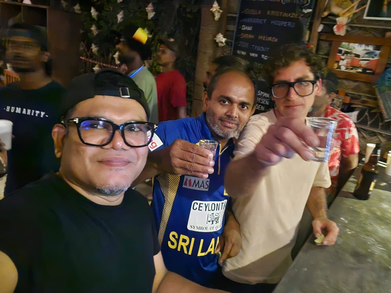 Three Men Shots Sri Lanka Cricket