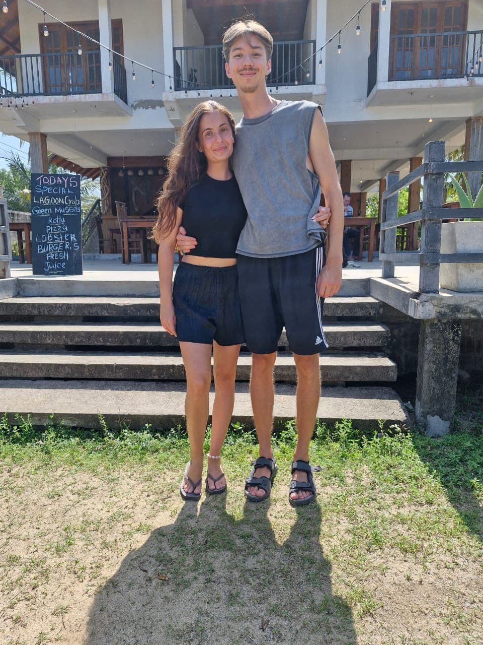 Young Couple Guesthouse Steps Specials
